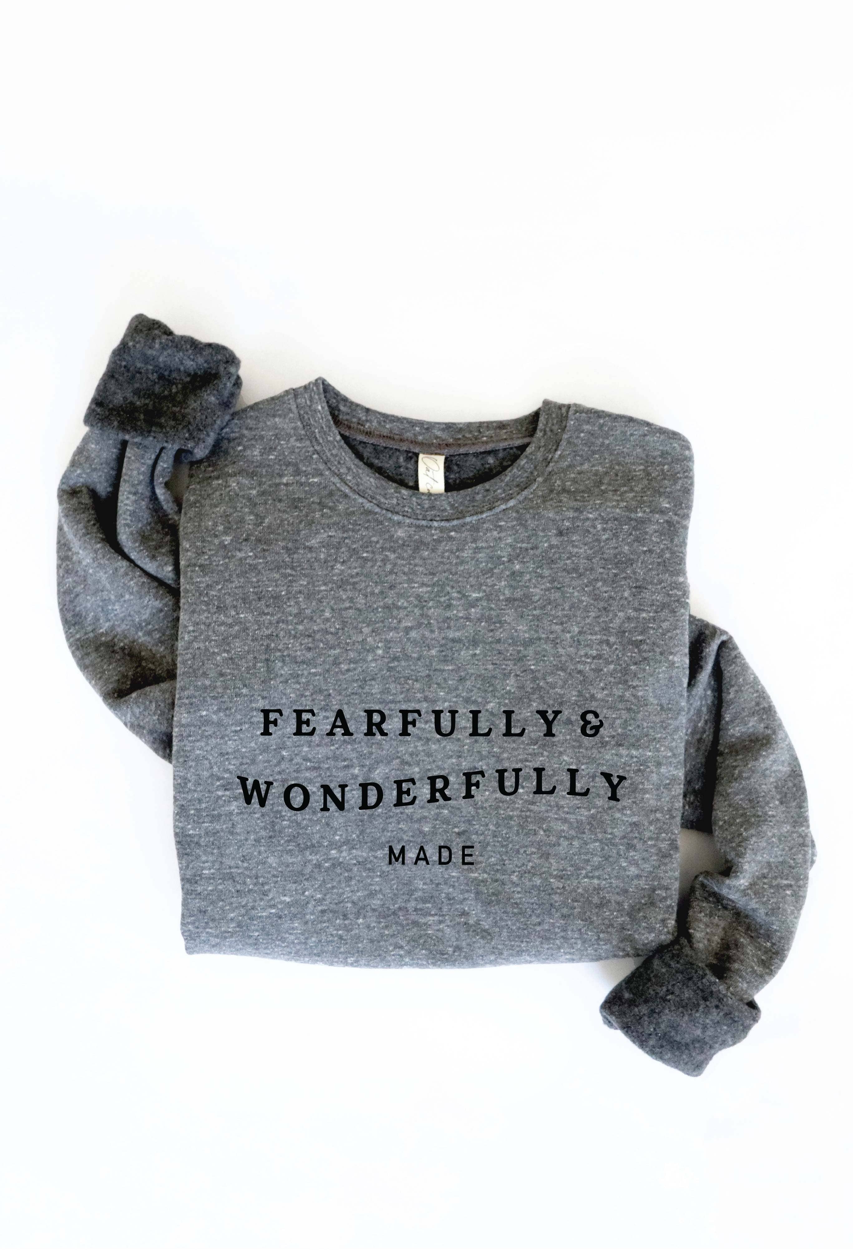 OAT COLLECTIVE - Wholesale Graphic Sweatshirt - Women's - FEARFULLY AND WONDERFULLY MADE Sweatshirt2