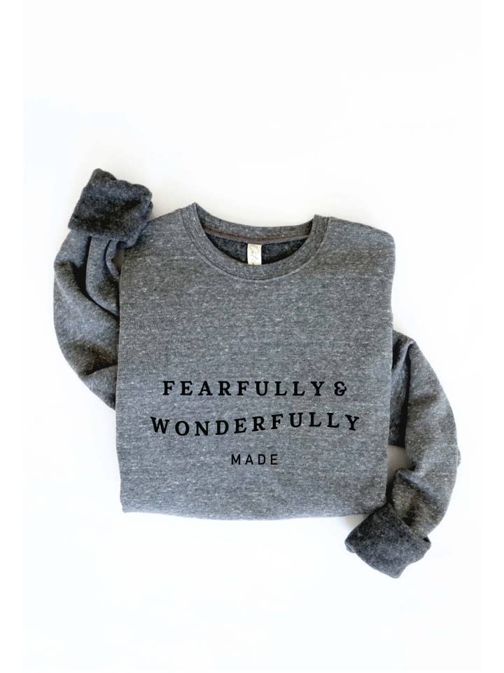 OAT COLLECTIVE - Wholesale Graphic Sweatshirt - Women's - FEARFULLY AND WONDERFULLY MADE Sweatshirt2