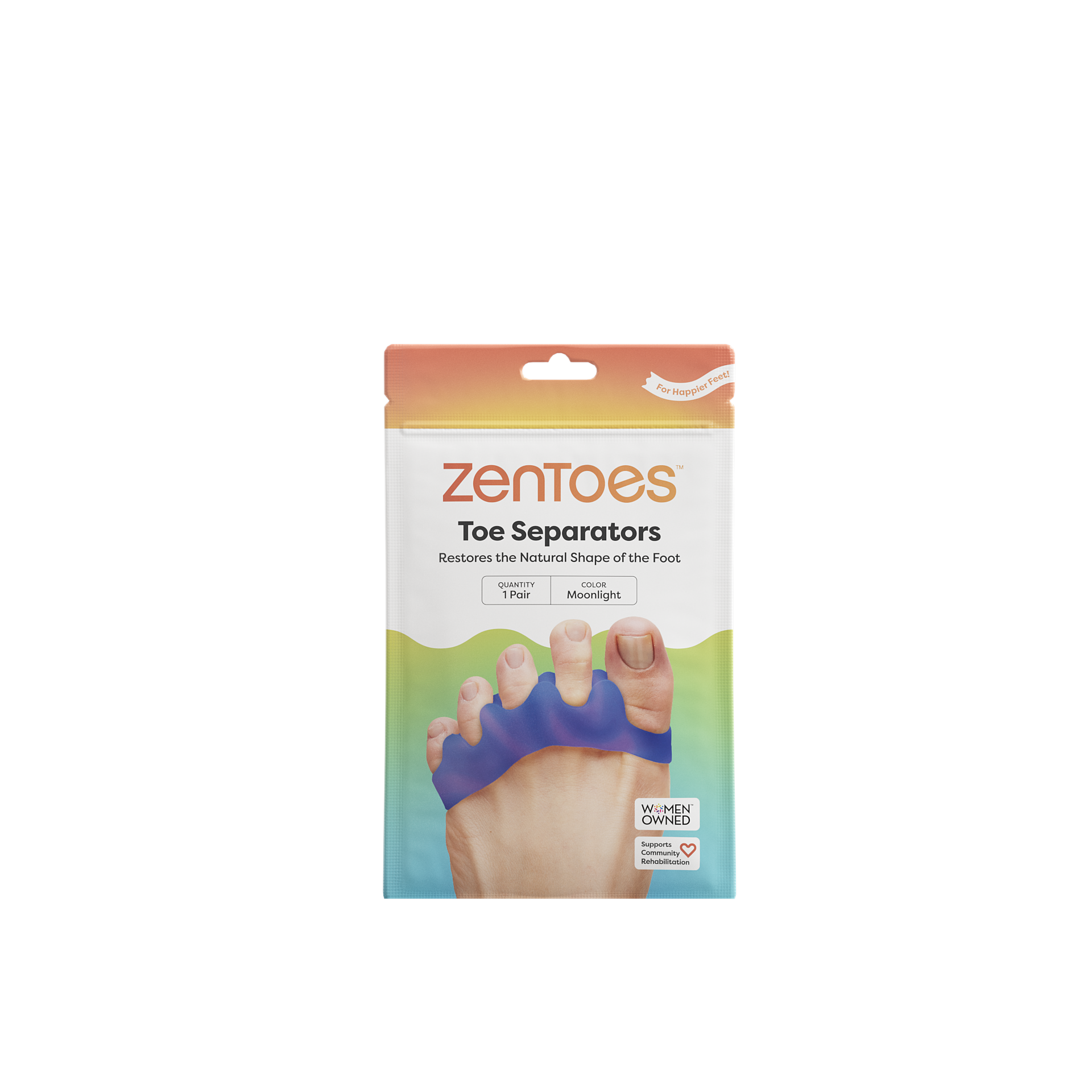 ZenToes - Wholesale Body Brace/Support - Five Loop Toe Separator - 1 Pair0