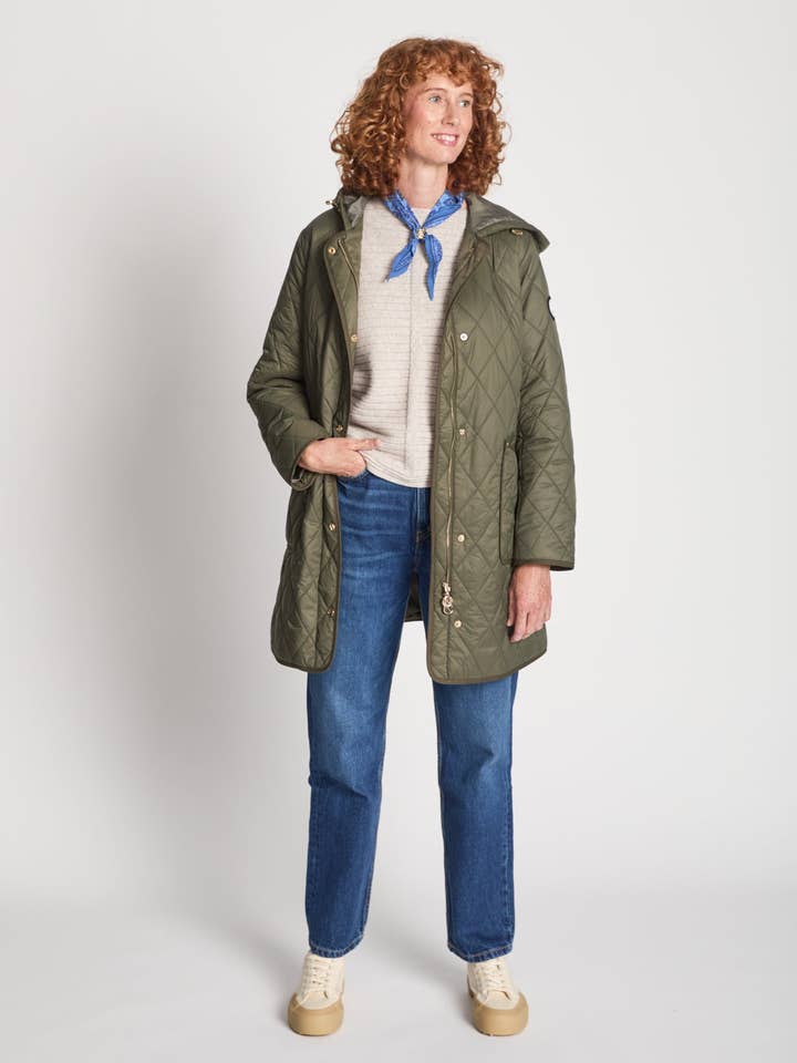 Parka CRISAL Kaki per la vendita all'ingrosso da parte di LE OPTION NORD