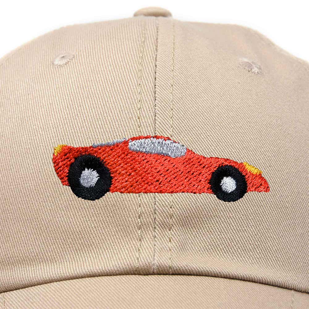 Dalix - Wholesale Baseball Cap - Kids - Dalix Red Race Car Youth Cap9