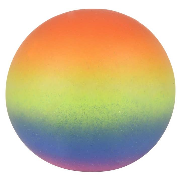 La Luna Bella - Toys - Wholesale Squishy Toy - Kids & Baby - 2.5" SQUISH AND STRETCH RAINBOW GUMMI BALL LLB Squishy Toys