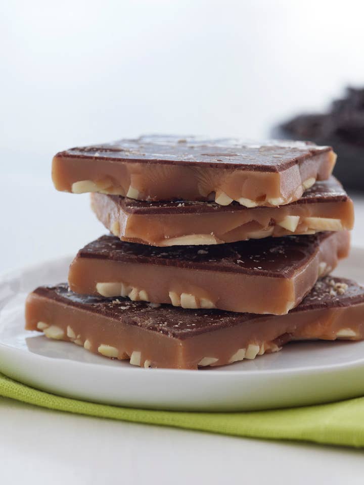 Karma Toffee Samples for wholesale by Lambrecht Gourmet