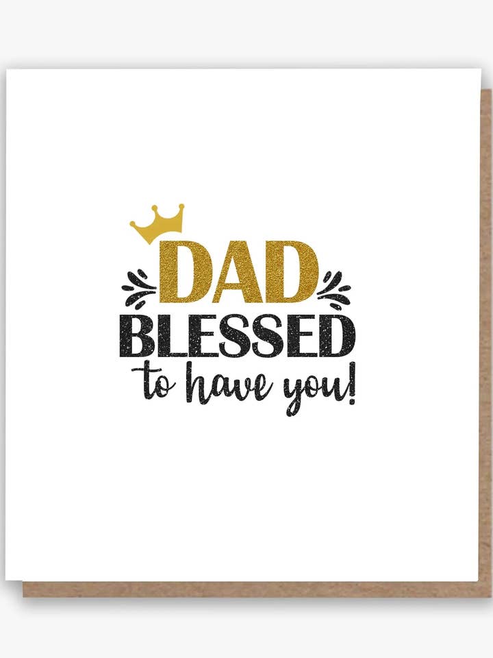 Papa, Gesegnet, Dich zu Haben Karte für den Großhandel von All Shades