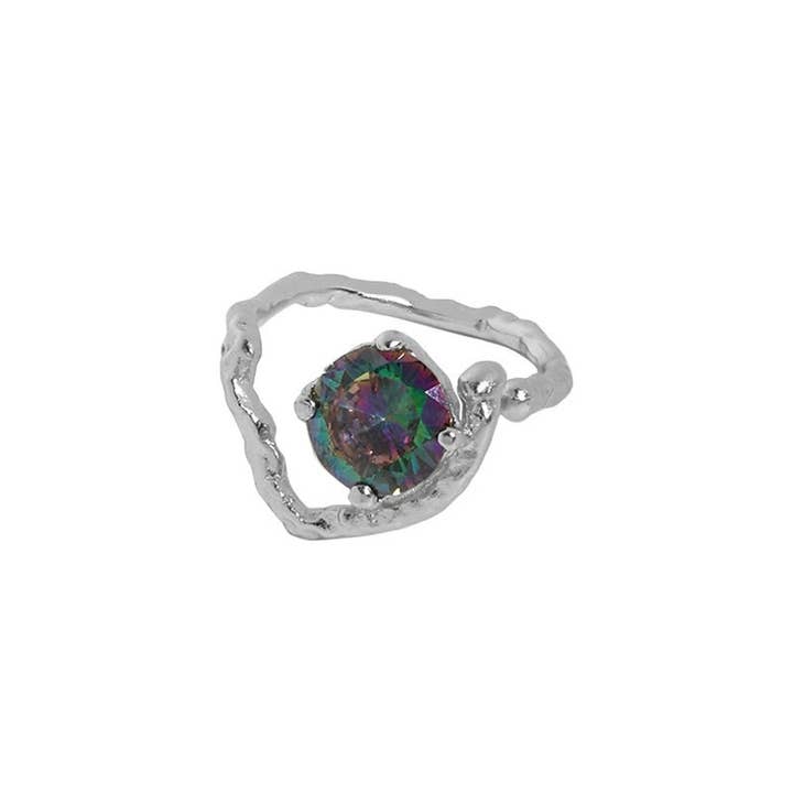 Love Local Jewelry - Vendita all'ingrosso Anelli cocktail/statement - Anello Alea con pietra Alexandrite7