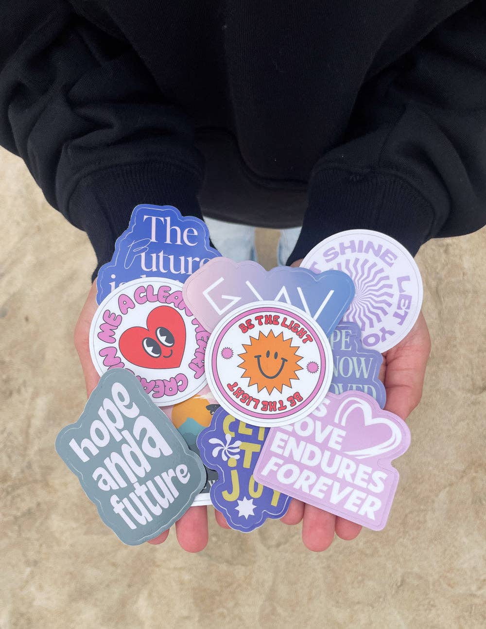 Elevated Faith - Vente Autocollant - 50 autocollants aléatoires