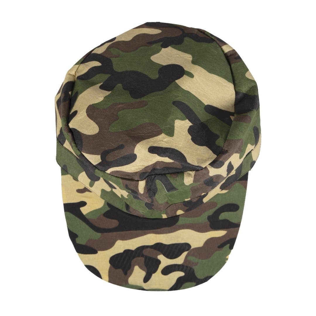 P'tit Clown - Wholesale Costume - Unisex - Military Camouflage Cap - Adult4