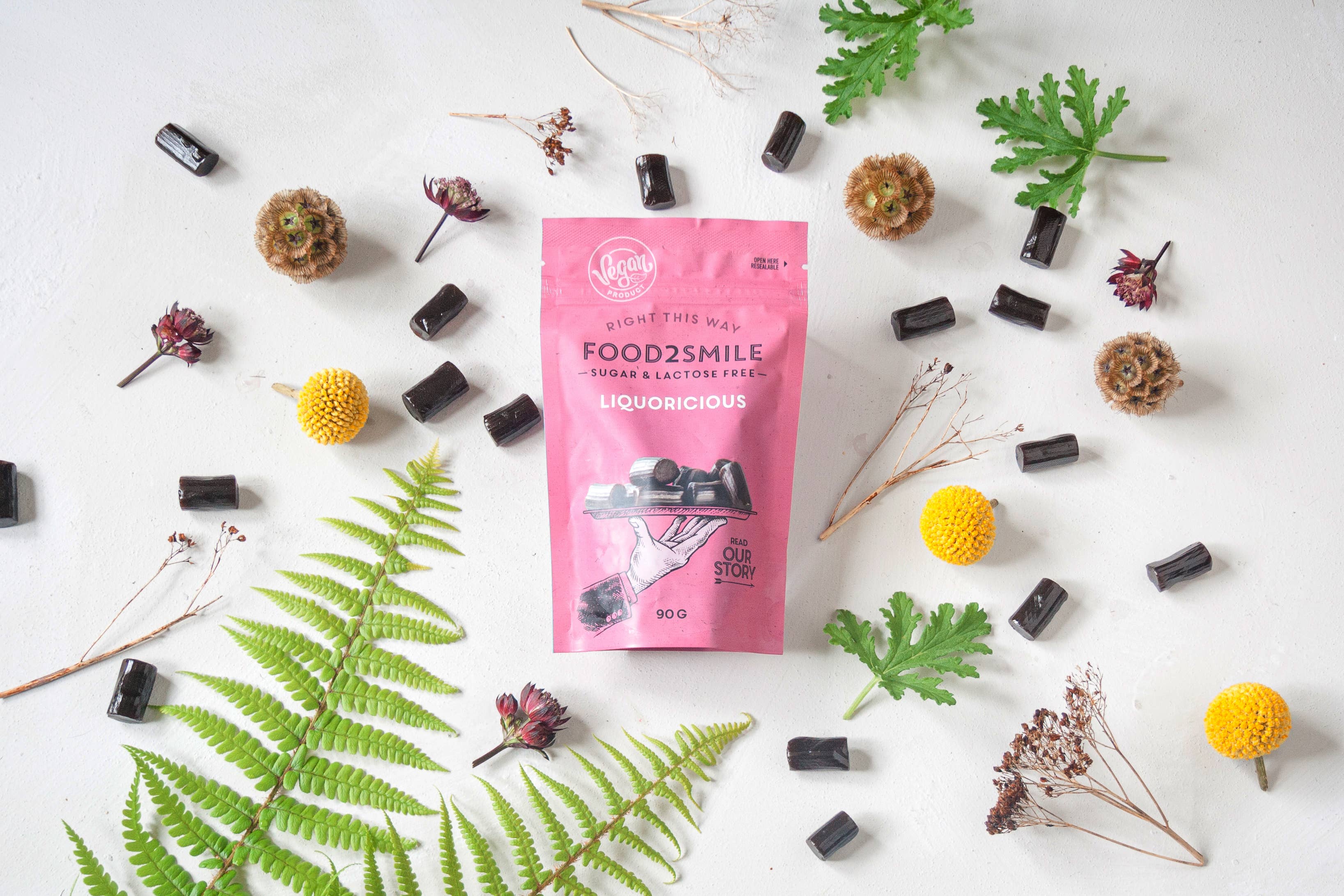 Food2Smile - Wholesale Licorice - Sugar free licorice | Liquoricious 8x90 gram1