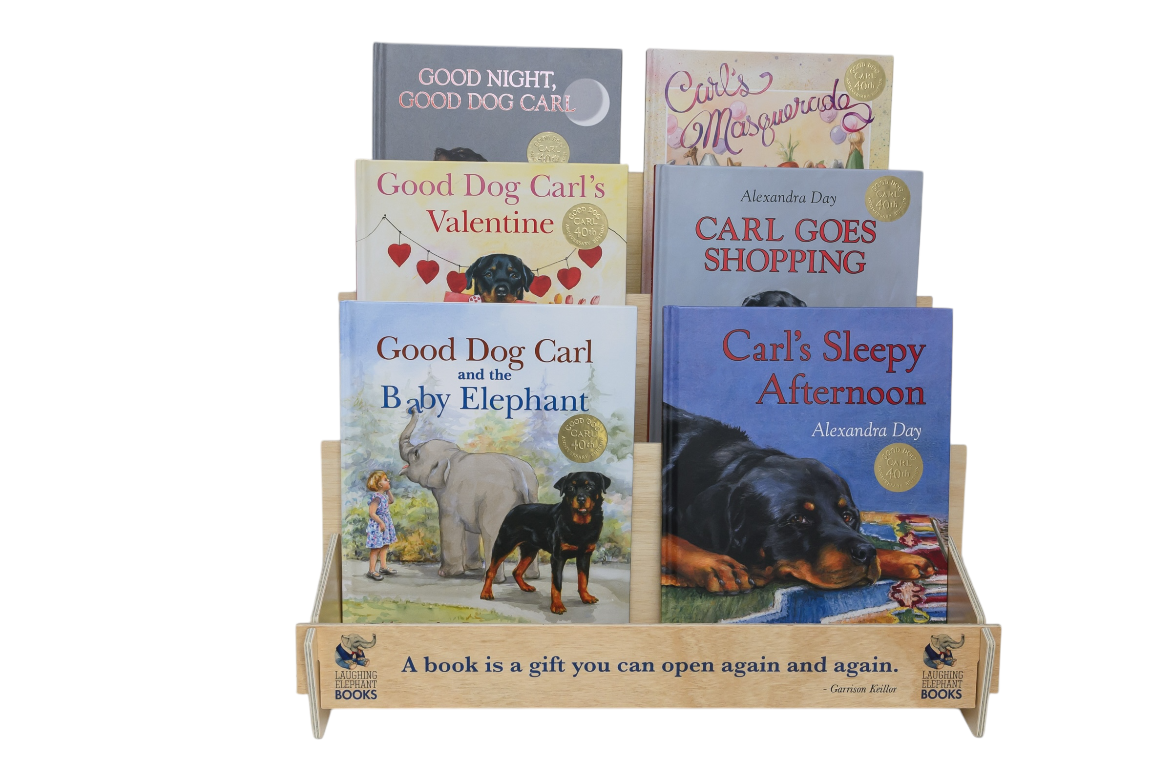 Laughing Elephant Books - Wholesale Preschool Book (3-5) - Carl's Masquerade 40th Anniversary Edition2