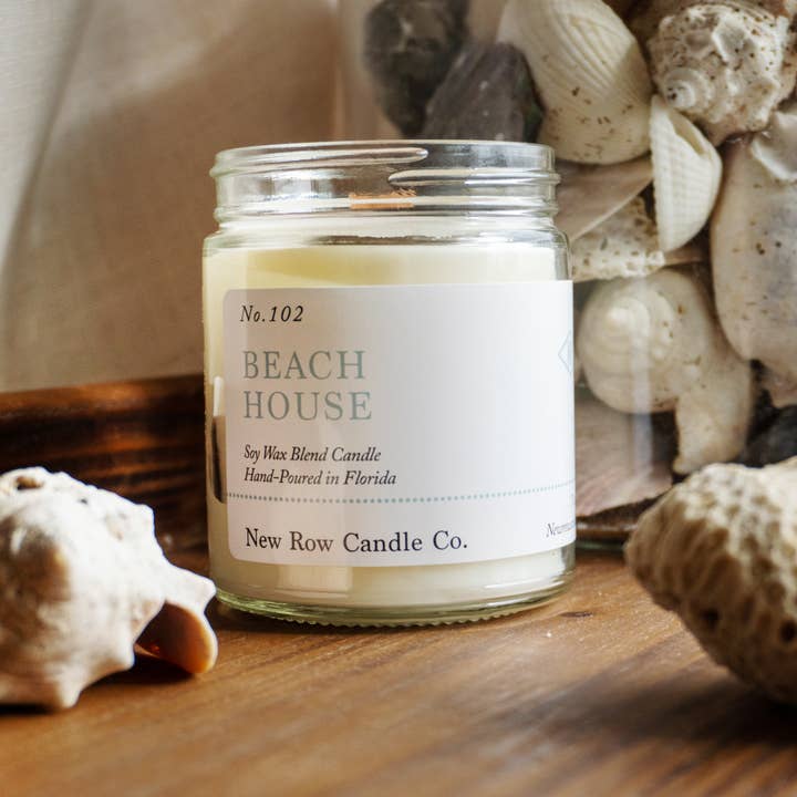 New Row Candle Co. - Wholesale Jar/Filled Candle - Community Garden Wood Wick Farmhouse Candle4