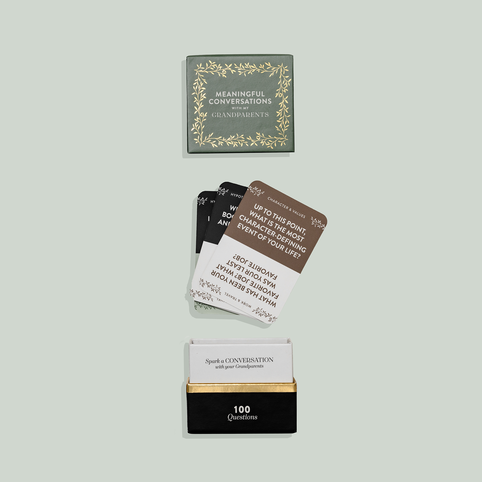 Paige Tate & Co. - Wholesale Stationery/Notecard Set - Meaningful Conversations with My Grandparents Card Deck3