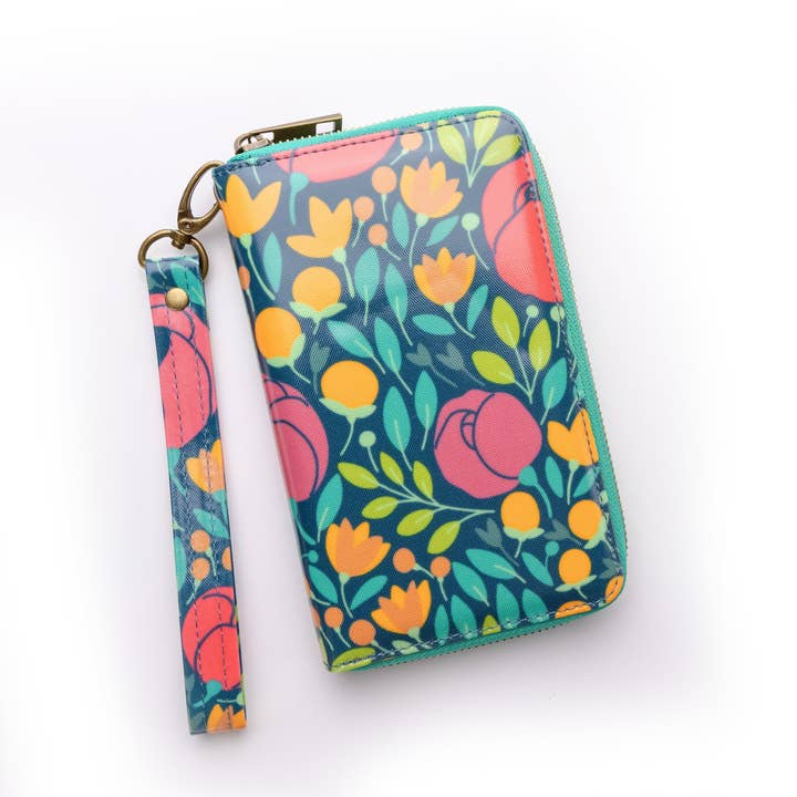 Posy Wristlet for wholesale by Wander Wallets