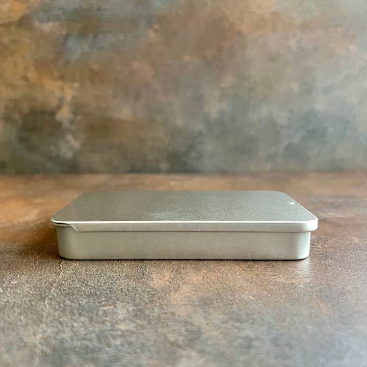 The Cutest Gifts - Wholesale Decorative Box - Slide Top Silver Tins2