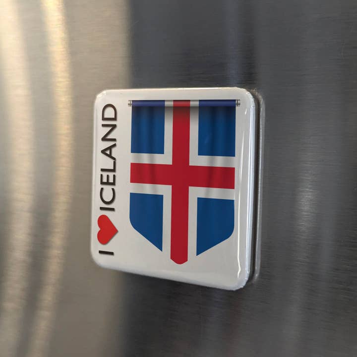Ich liebe Island Kühlschrankmagnet für den Großhandel von PhiloPerse