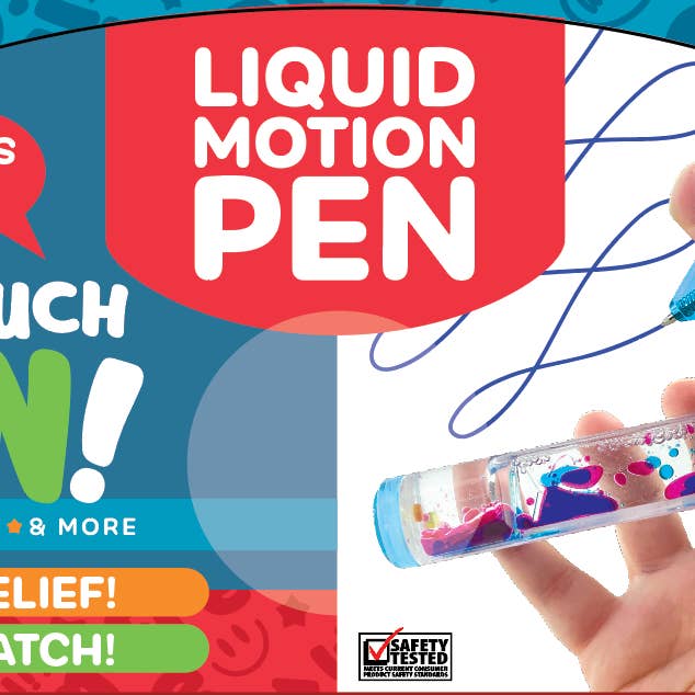 Novelty Brands - Wholesale Pen - So Much Fun! Liquid Motion Water Pen - 12/Display3