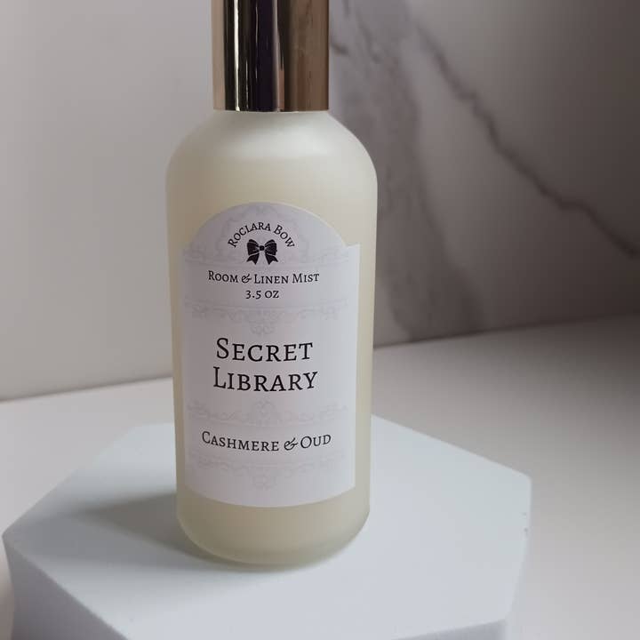 Secret Library Room and Linen Mist for wholesale by Roclara Bow