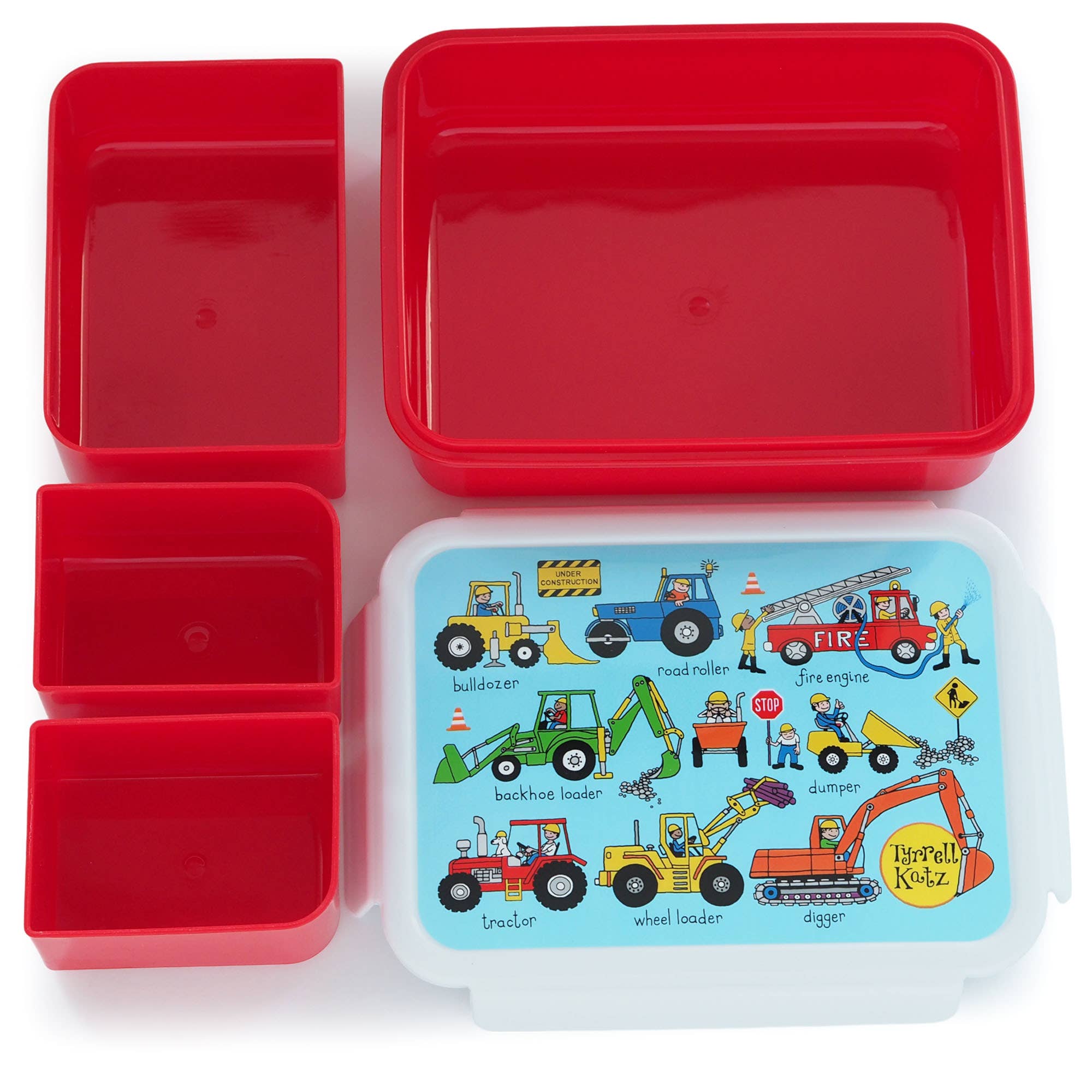 Tyrrell Katz - Wholesale Lunch Bag/Box - Kids - Trucks Bento Lunch Box 1