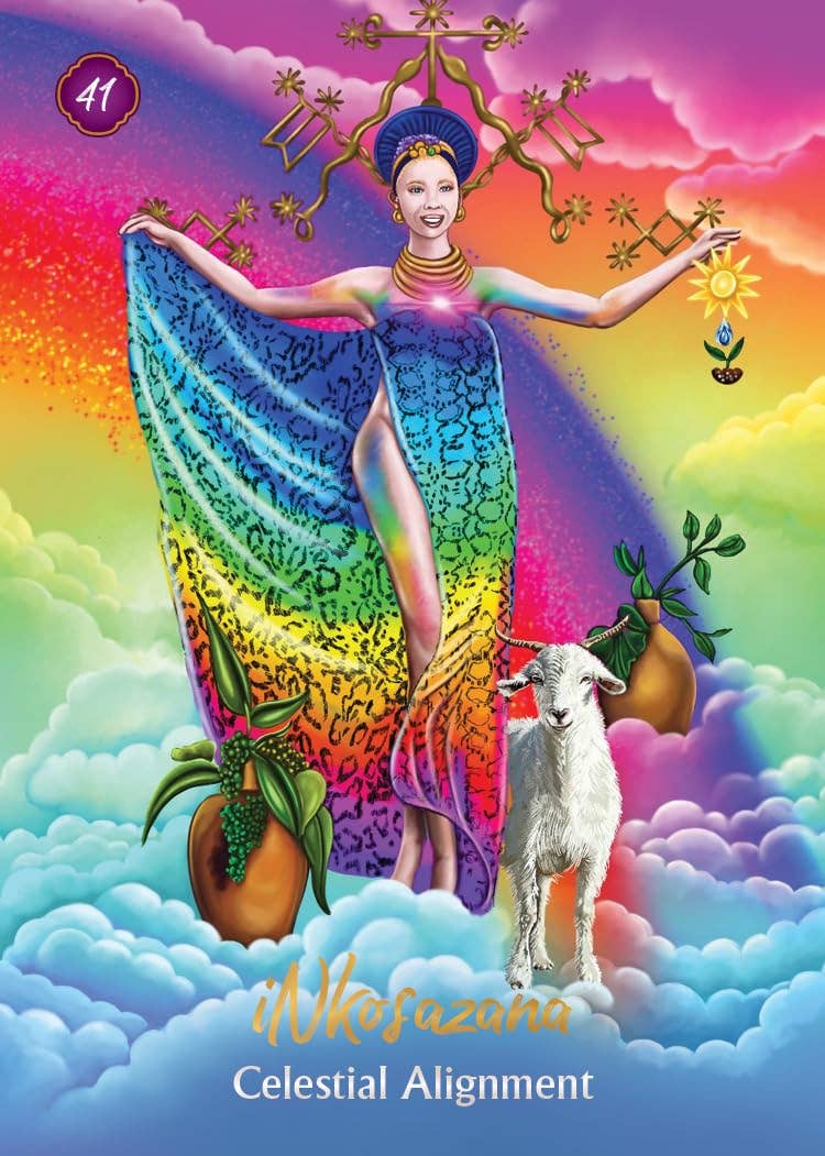 Cardshouse - Vendita all'ingrosso Tarocchi - Carte Oracle tascabili African Goddess Rising Hay House5