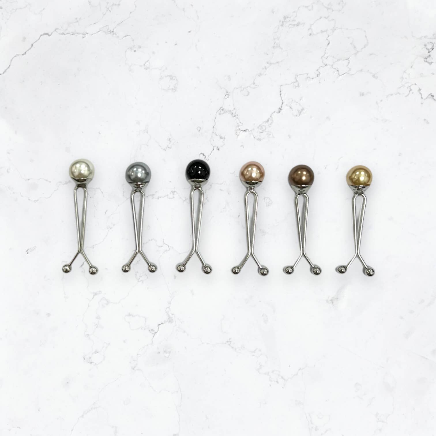 Hijab Collections – wholesale Hair clip – Women’s – No Snag Hijab Clip One Set Of Six With Pearls
1