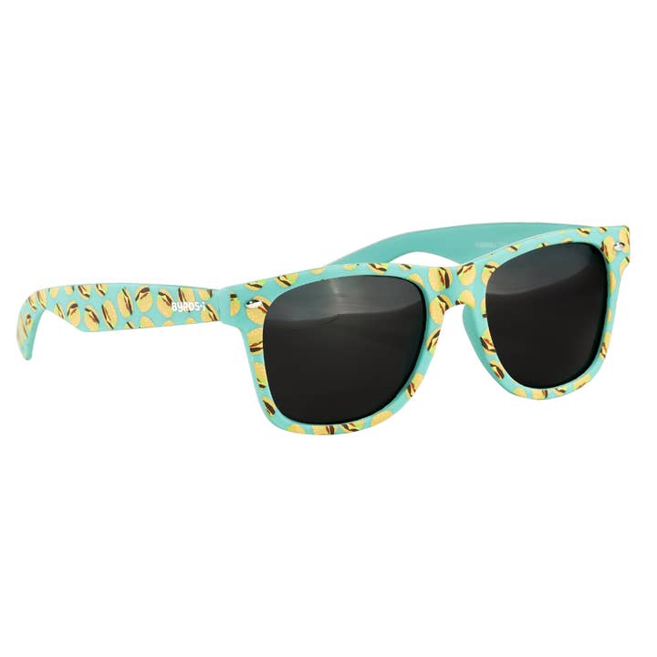 Pop Art Cheeseburger Wayfarers pour la vente par Byrdsi