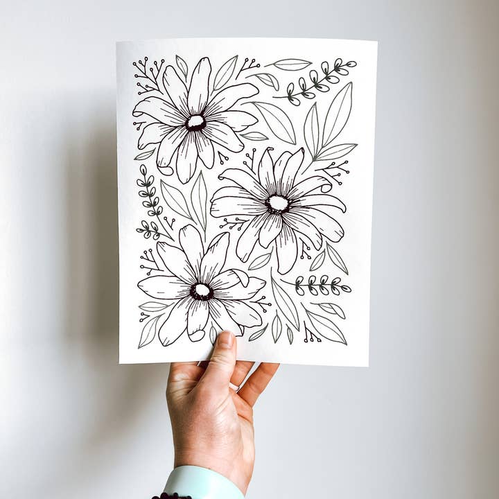 Giroflée | Impression artistique pour la vente par Rosa V Design