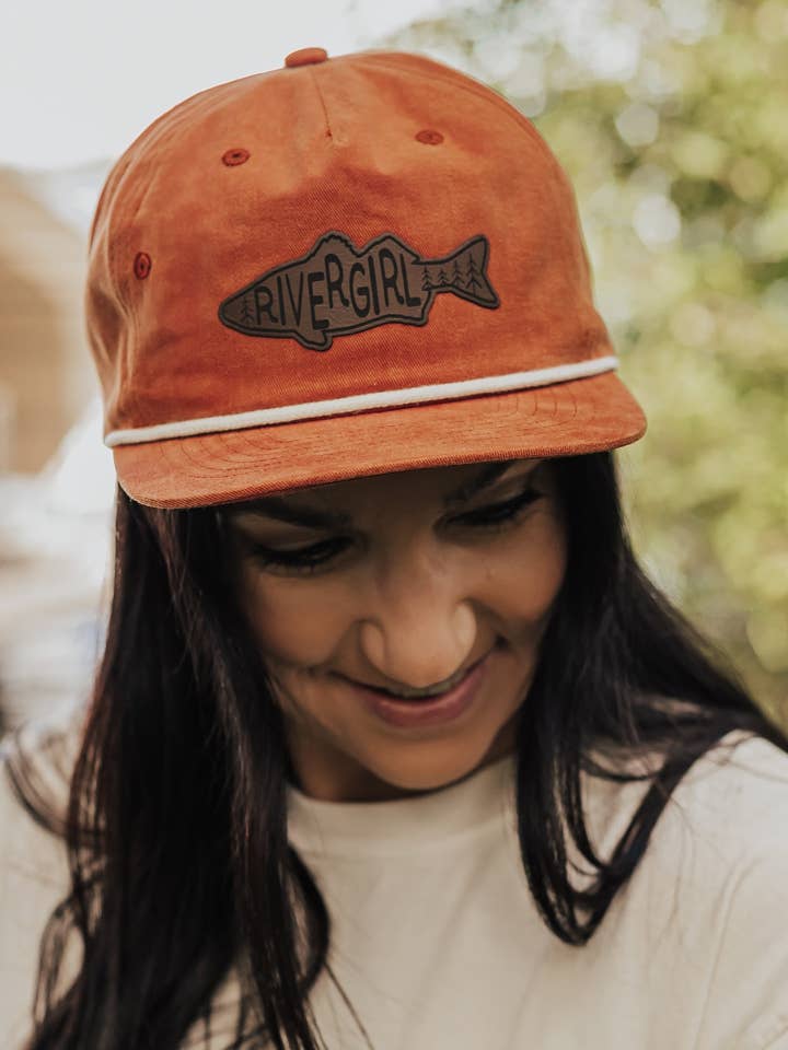 Rivergirl Fünf-Panel-Hut mit Kordel für den Großhandel von Lakegirl