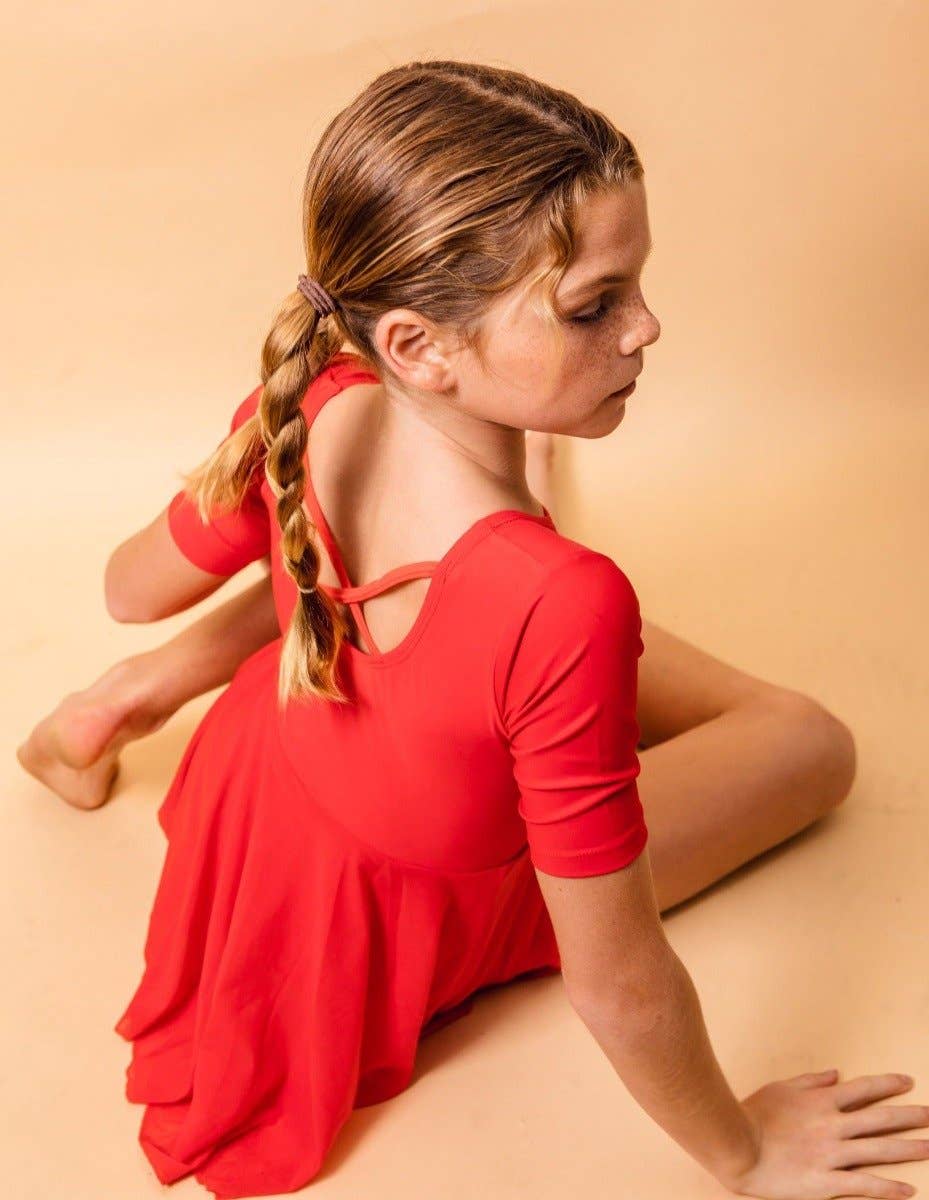 Leveret Pajamas - Wholesale Leotard - Kids - Kids Skirt Leotard7