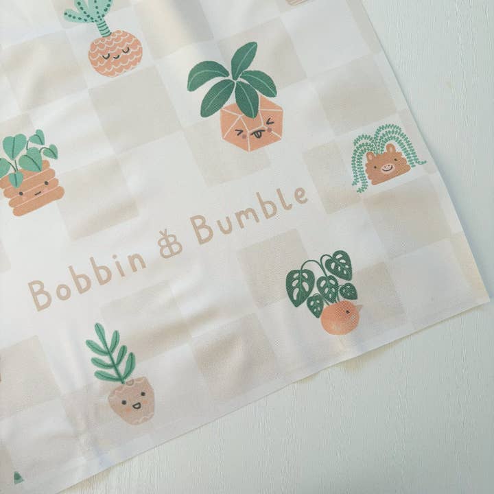 Pot Plants Messy Mat – Waterproof, Wipe Clean for wholesale by Bobbin and Bumble - Baby Changing Mats