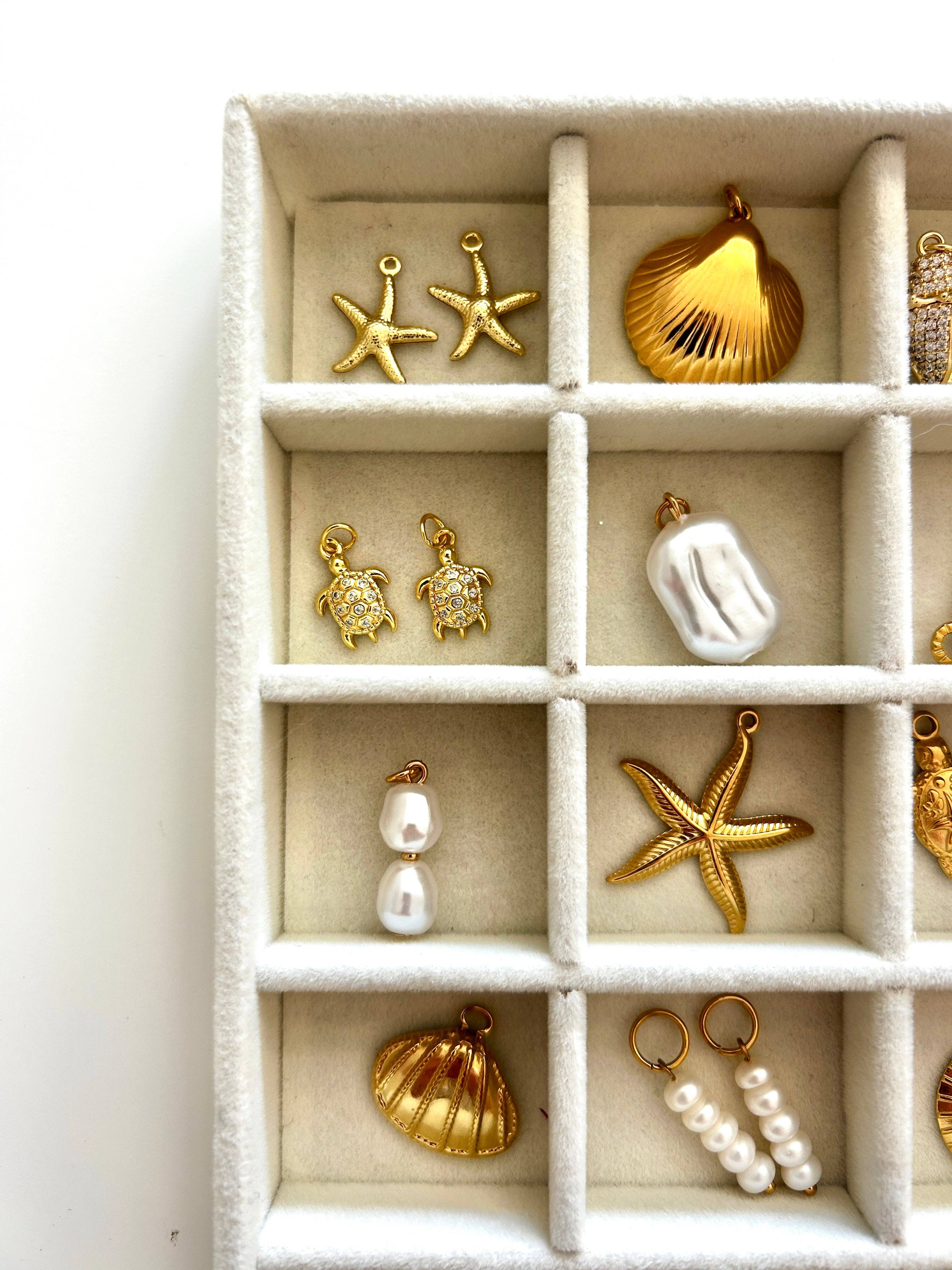 Coco Luna Collection - Wholesale Individual Charm/Pendant - Ocean & Pearl Charms18