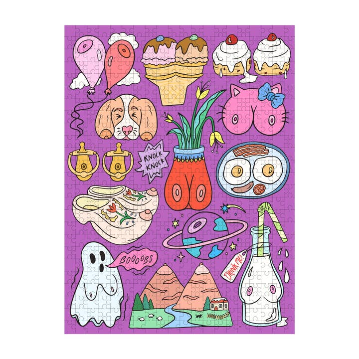 FUN CLUB - Wholesale Puzzle - Adult - Boobs Puzzle (silly, funny, puzzle, kitsch)1