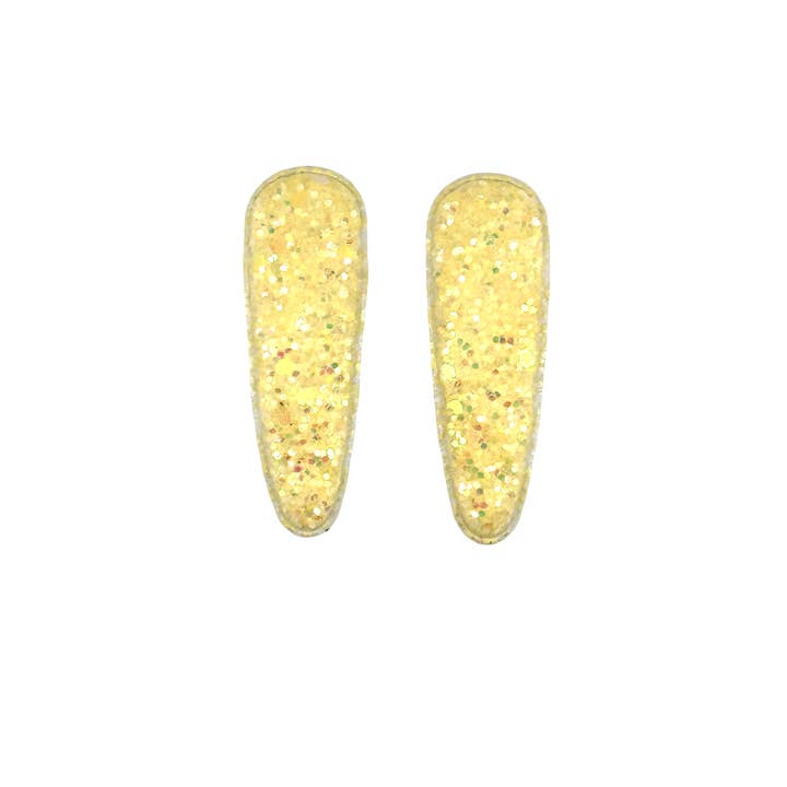 Bluebell Petite - Wholesale Hair Clip - Kids - Cream Glitter Click Clacks2