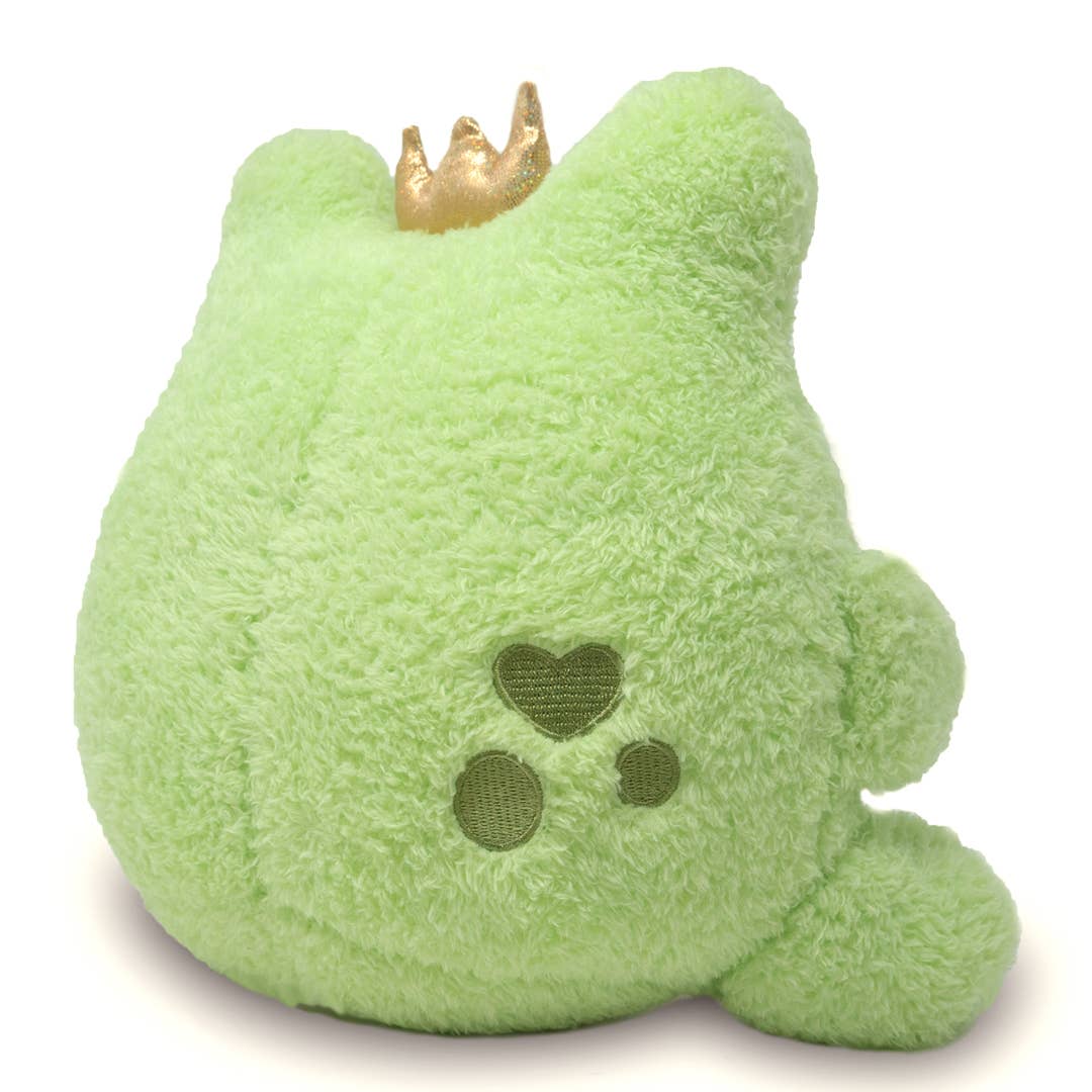 Cuddle Barn, Inc. - Vente Peluche – enfant et bébé - Wawa le Prince (peluche douce grenouille verte kawaii)3