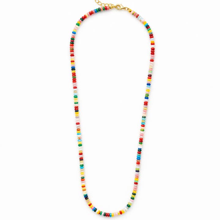 Gemstone Necklace Layer - Multicolor for wholesale by Lauren Amble Designs