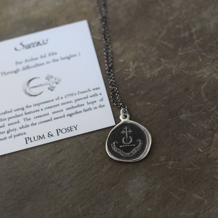 Plum and Posey – Colar pingente/pendente por atacado – Colar No Pain No Gain2