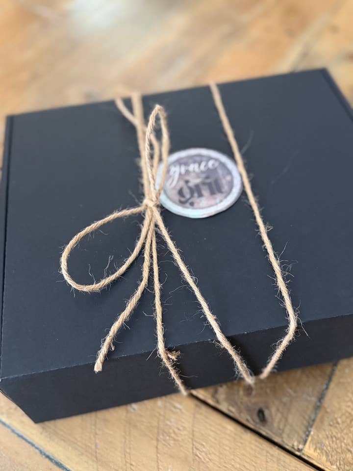 Grace & Grit Gift Box – Hat, Layered Necklace & 5×7 Art Print for wholesale by Bohemian Grace - Grace & Grit