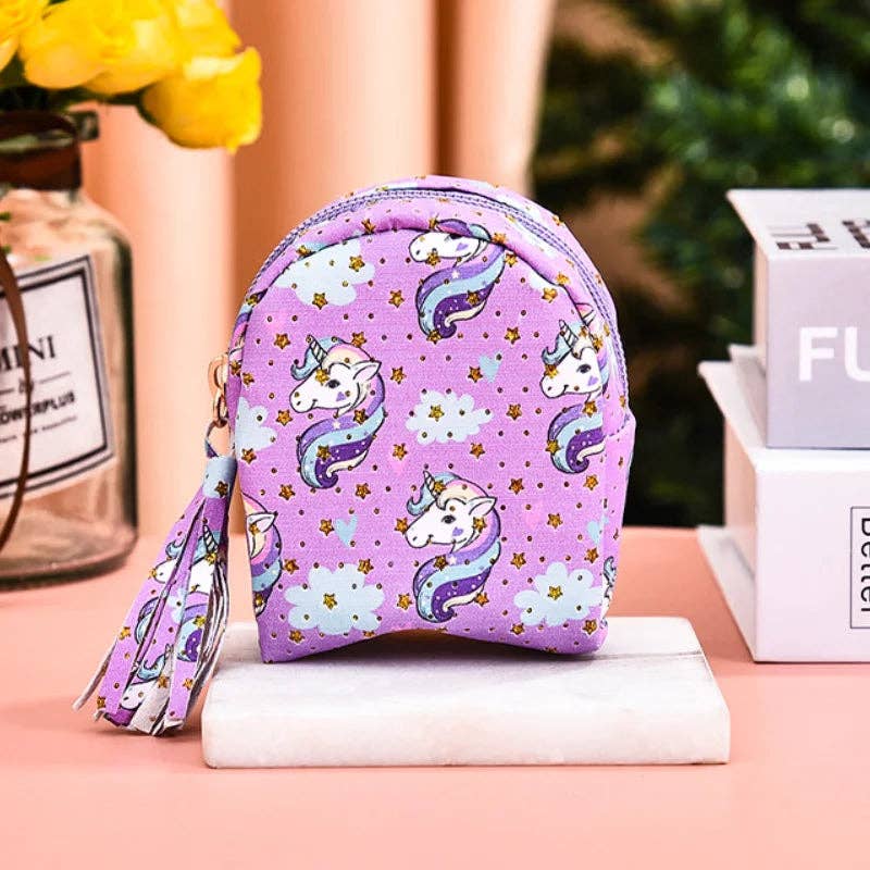 KiddieKickz - Wholesale Coin purse – kids - Cute Unicorn Coin Handbag8