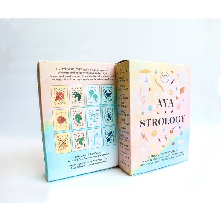 Aya Paper Co. - Wholesale Everyday Greeting Card - AYA•STROLOGY Astrology Greeting Card Set2