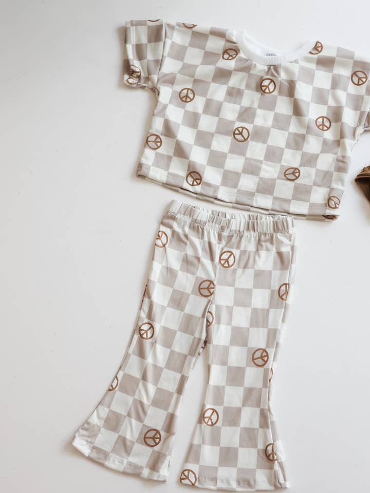 Celebrate Your Tribe - Wholesale Pants - Kids - Peace Out Flares5