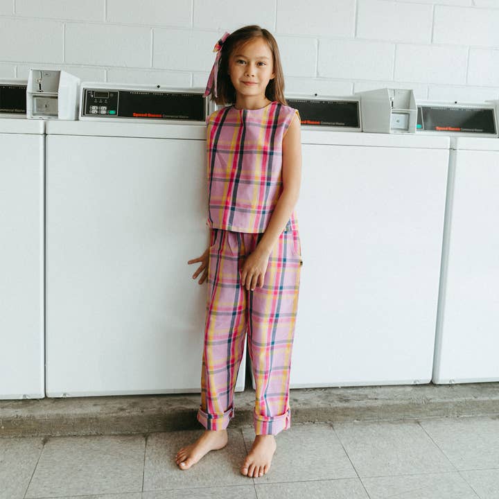 Winnie Girl Pant Set for wholesale by Folklore Las Niñas