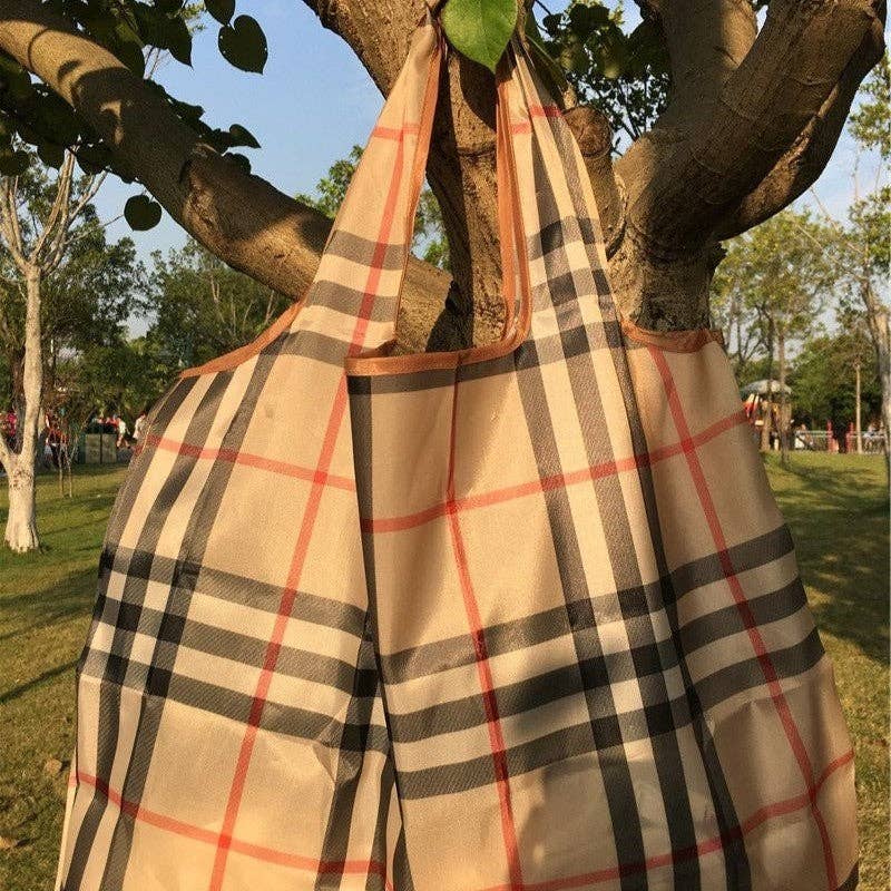 FurDecoration – wholesale Grocery/shopping bag – Creative Printed Foldable Single-Shoulder Shopping Bag2