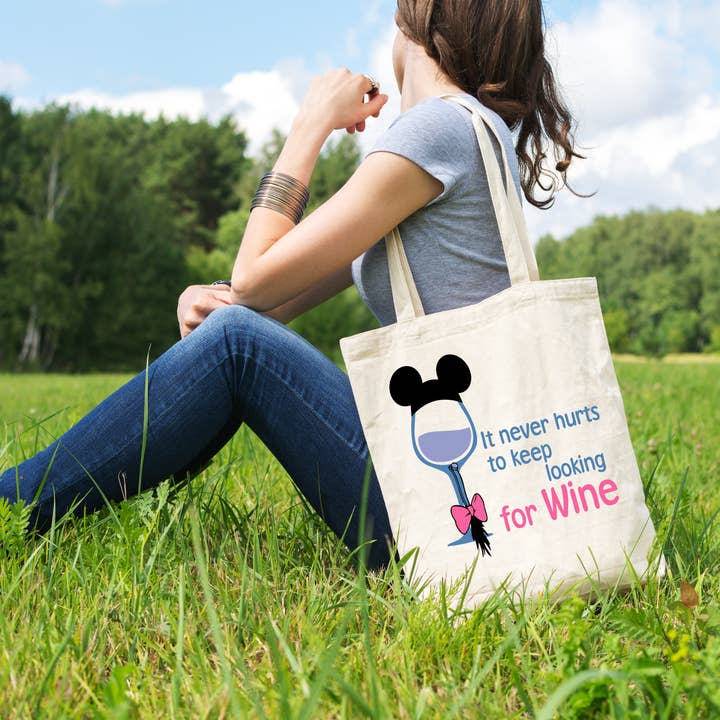 It Never Hurts Bag for wholesale by Smile Graphics and Design