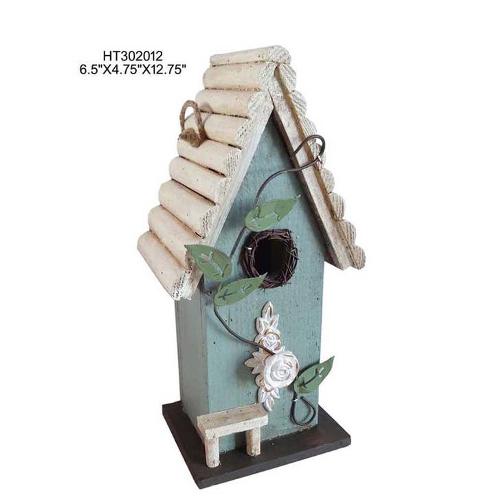 Rustic Garden Birdhouse for wholesale by Tellon Investment & Trade