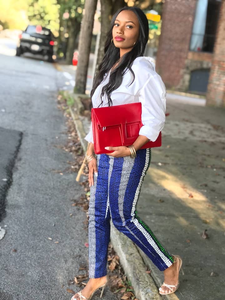 Jennifer Portfolio Clutch for wholesale by P. Sherrod & Co.