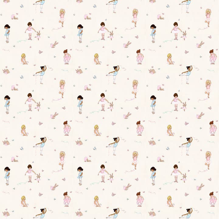 Belle & Boo Ltd - Wholesale Flat Wrap - Wrapping Paper Sheet - Ballet