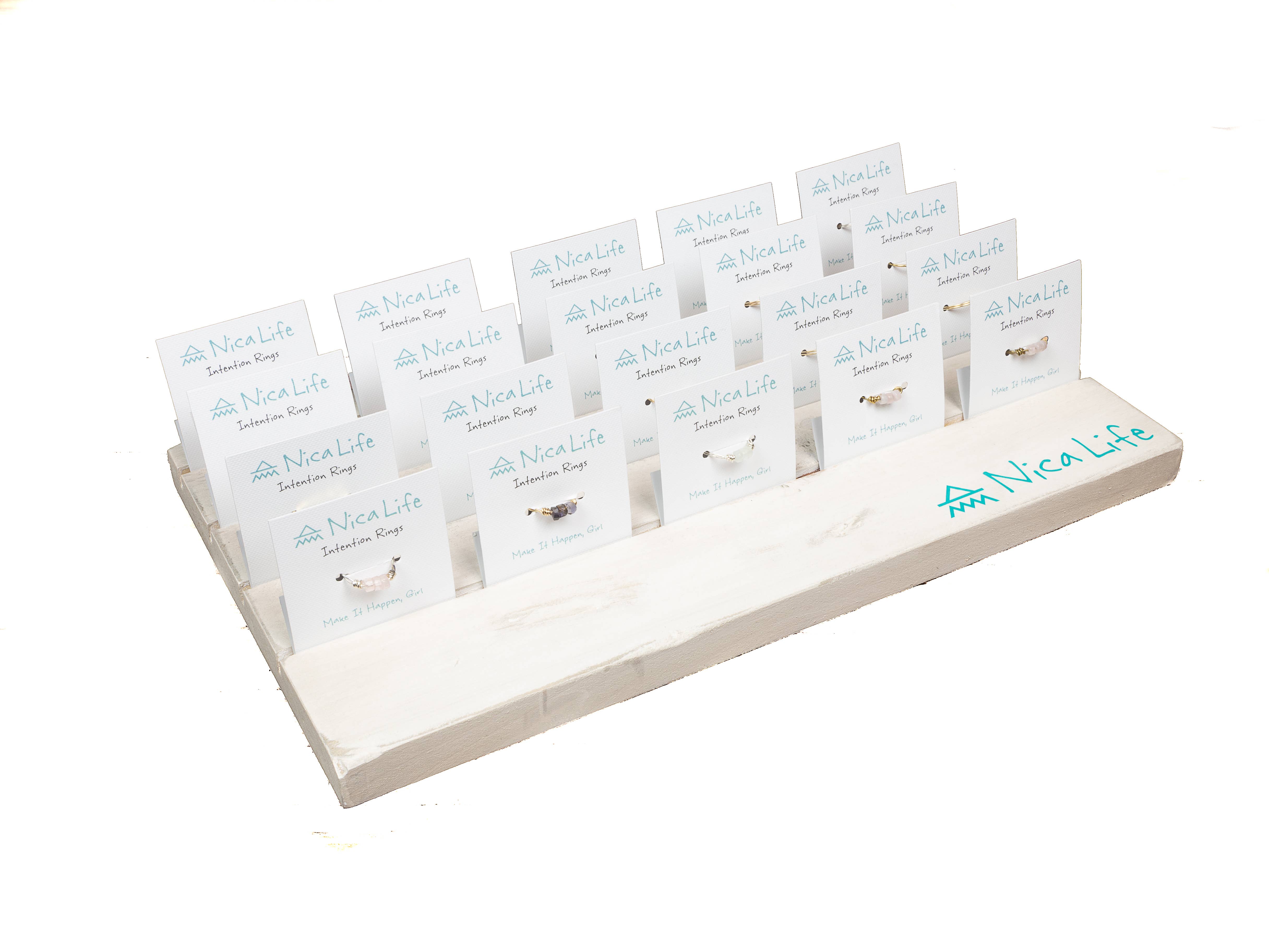 Nica Life - Wholesale Jewelry Set - Intention Ring Starter Pack1