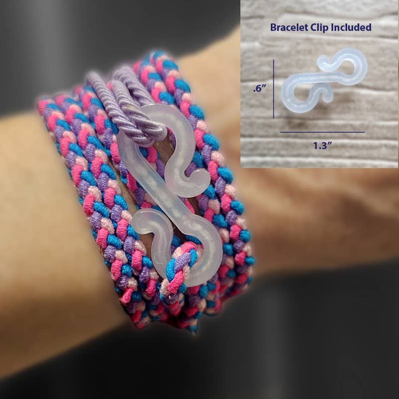 SasSea Wraps® - Wholesale Hair Tie - SasSea Wraps Hair Tie - Candyland Multi (L)4