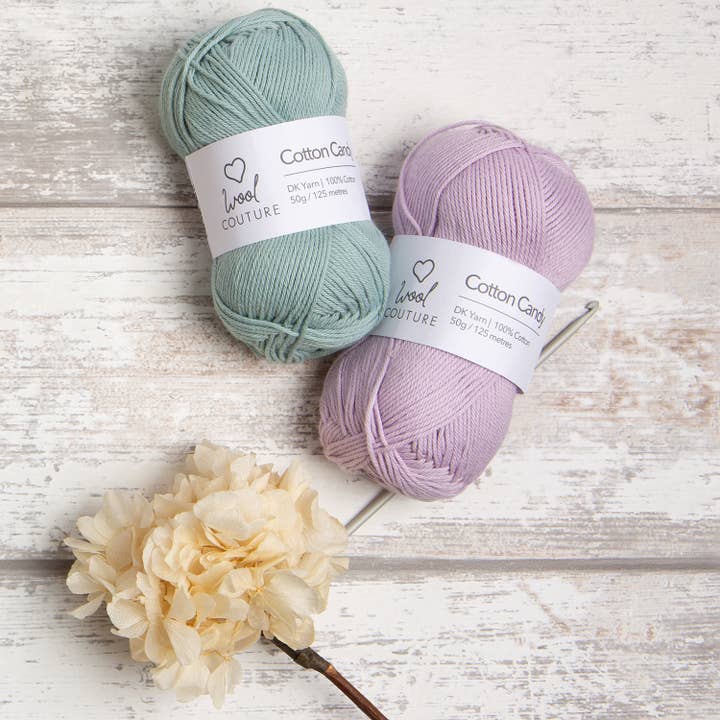 Wool Couture Company - Wholesale Yarn - Cotton Candy Yarn 50g Ball | 100% Cotton