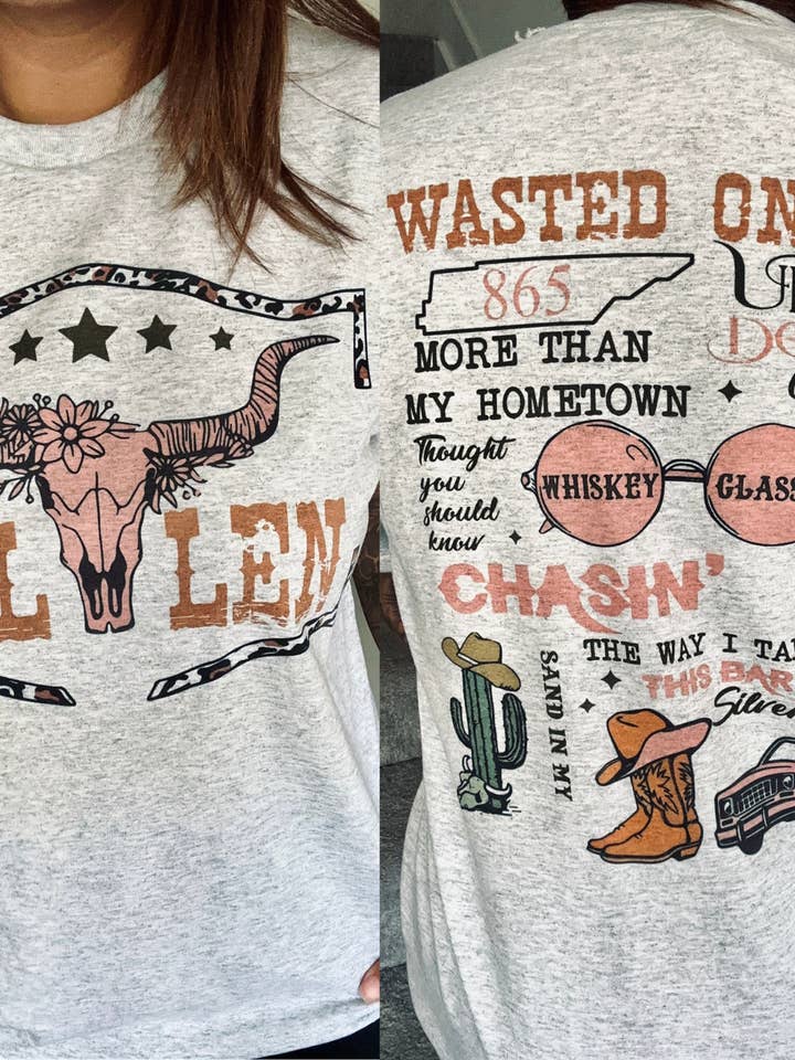 Wallen Tracks T-shirt voor wholesale door 1989 Co.