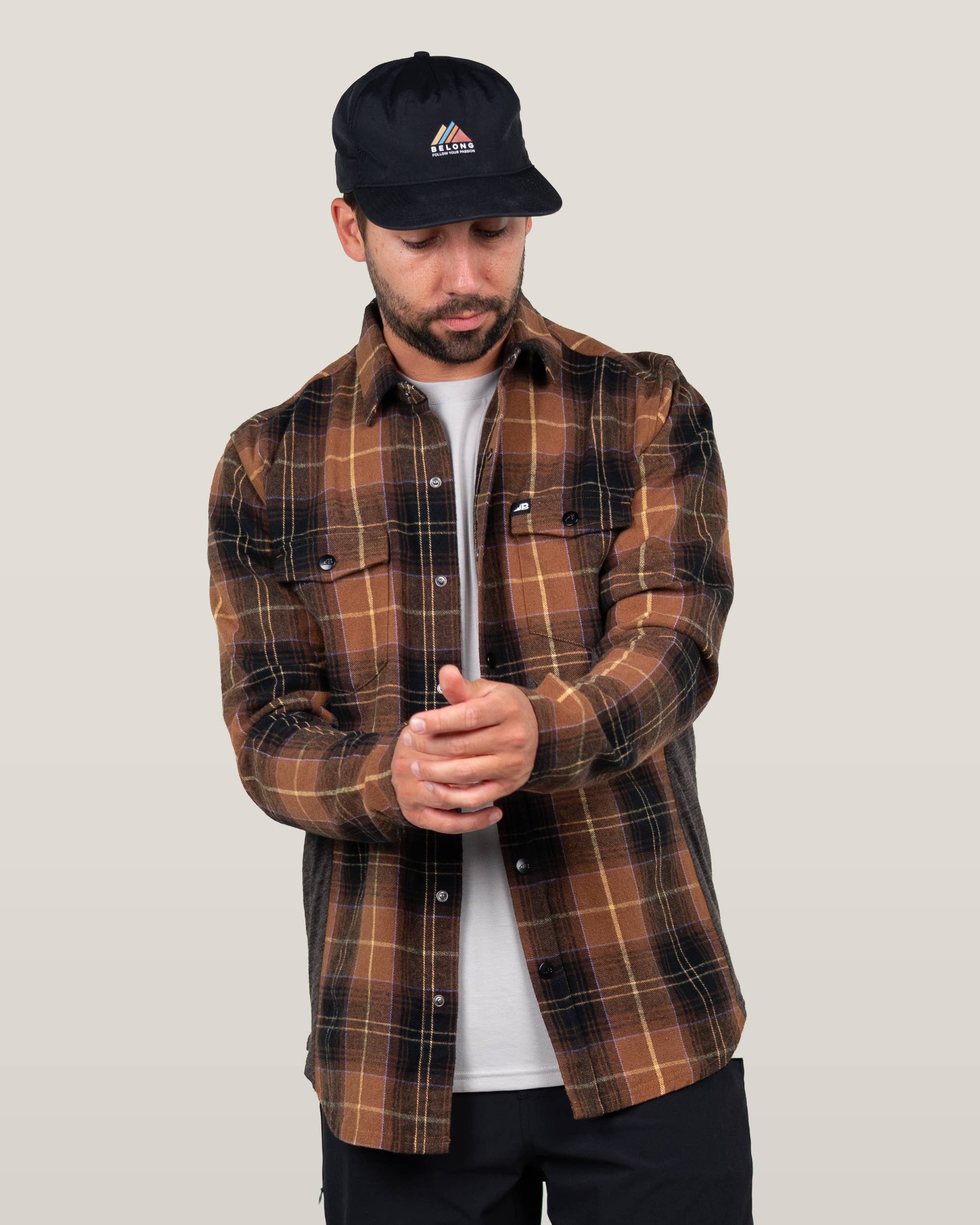 Belong Designs - Wholesale Button Down Shirt - Men's - Men's Deadline Tek Flannel (Restock Coming soon, 12/10)1