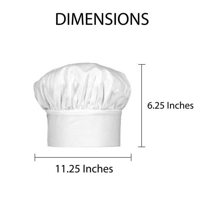 HIC - Harold Import Co. - Wholesale Kitchen Tool/Gadget - HIC Kid's Chef's Hat, Heavyweight Cotton Twill1